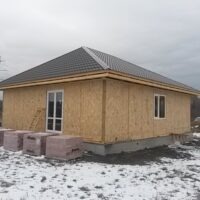 каркасный дом 90 кв.м. село Николаевка, Саранск1