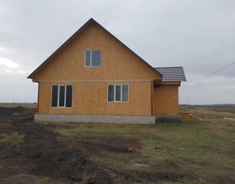 Каркасный дом с. Наровчат(Пенза) 136 кв.м._1